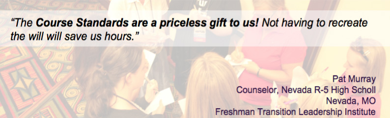 The Course Standards are a priceless gift to us! Not having to recreate the will will save us hours.