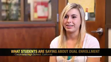 What Students Are Saying About Dual Enrollment